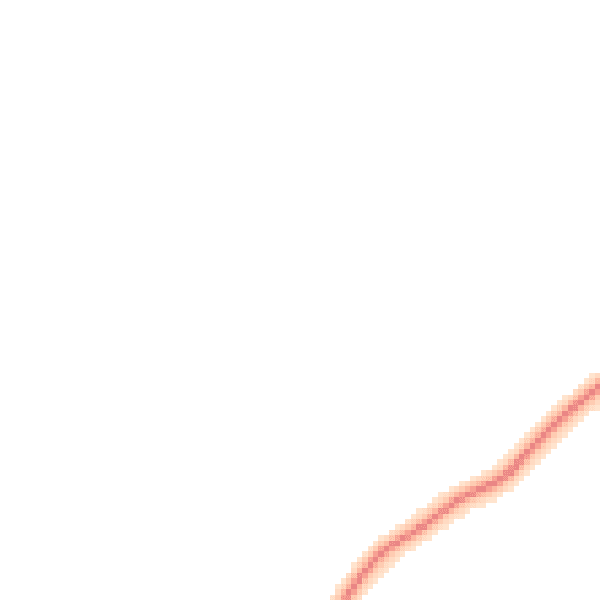 Daytime road noise heatmap for TN29 9JP
