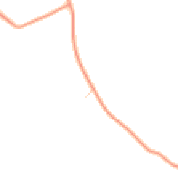 Daytime road noise heatmap for TN29 9QA