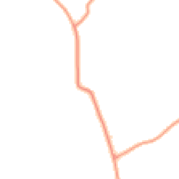 Daytime road noise heatmap for TN29 9SA