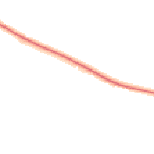 Night-time road noise heatmap for TN29 9SJ