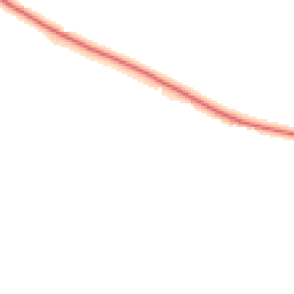 Night-time road noise heatmap for TN29 9SN
