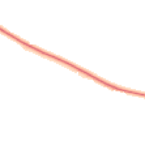 Night-time road noise heatmap for TN29 9SZ