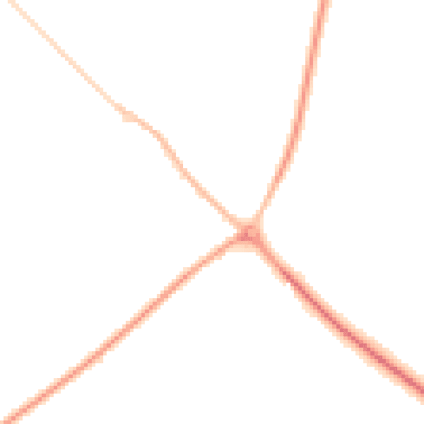Night-time road noise heatmap for TN29 9UA