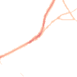 Night-time road noise heatmap for TN30 6BN