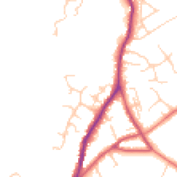 Daytime road noise heatmap for TN30 6QH
