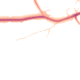 Daytime road noise heatmap for TN30 6TU
