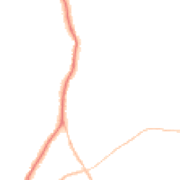 Night-time road noise heatmap for TN30 7AU
