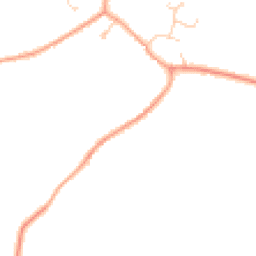 Daytime road noise heatmap for TN30 7EA