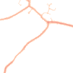 Daytime road noise heatmap for TN30 7ED