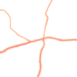 Daytime road noise heatmap for TN30 7ES