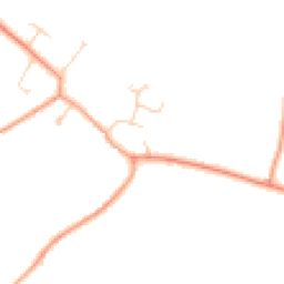 Daytime road noise heatmap for TN30 7EW