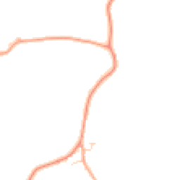 Daytime road noise heatmap for TN30 7JL