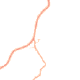 Daytime road noise heatmap for TN30 7JP