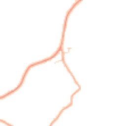 Daytime road noise heatmap for TN30 7JS
