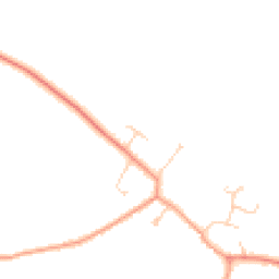 Daytime road noise heatmap for TN30 7NU