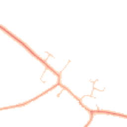 Daytime road noise heatmap for TN30 7NX