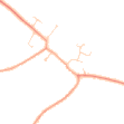 Daytime road noise heatmap for TN30 7PD