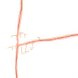 Daytime road noise heatmap for TN32 5BF