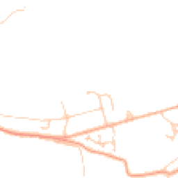 Daytime road noise heatmap for TN32 5DN