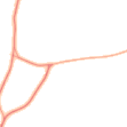 Daytime road noise heatmap for TN32 5FJ