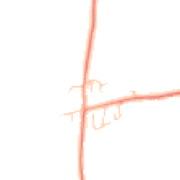 Daytime road noise heatmap for TN32 5HA