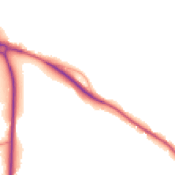 Daytime road noise heatmap for TN32 5JN