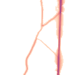 Daytime road noise heatmap for TN32 5LS