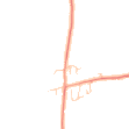 Daytime road noise heatmap for TN32 5QD