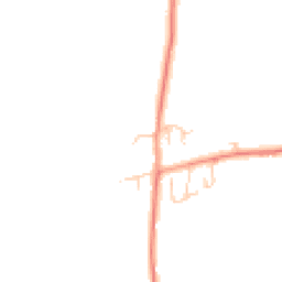 Daytime road noise heatmap for TN32 5QW