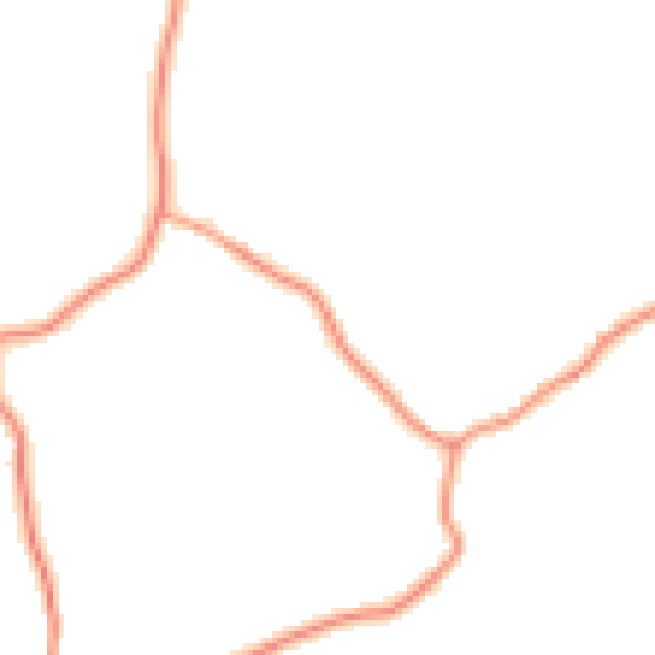 Daytime road noise heatmap for TN32 5RD