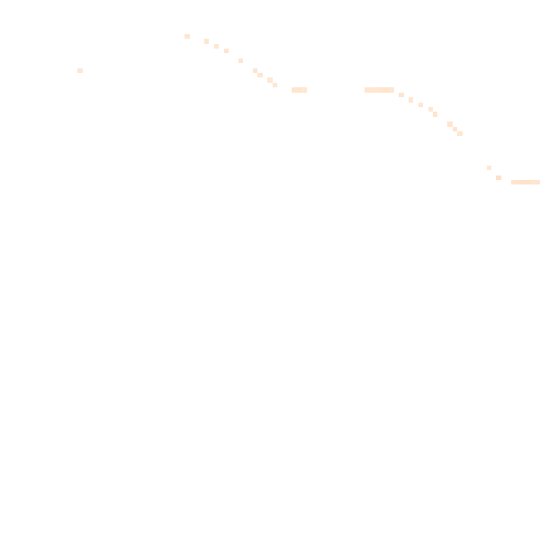 Night-time road noise heatmap for TN32 5RR