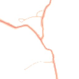 Daytime road noise heatmap for TN32 5UH