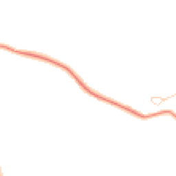 Daytime road noise heatmap for TN32 5UT