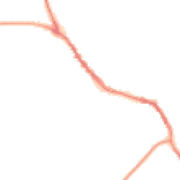 Night-time road noise heatmap for TN33 0AB