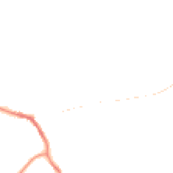 Night-time road noise heatmap for TN33 0BD