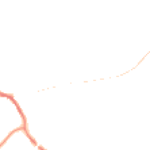 Night-time road noise heatmap for TN33 0DH