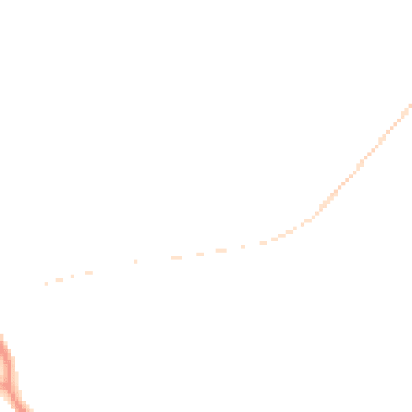 Night-time road noise heatmap for TN33 0DL