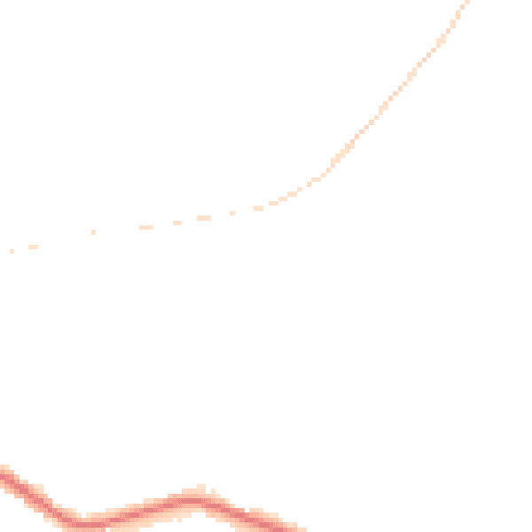 Night-time road noise heatmap for TN33 0DQ