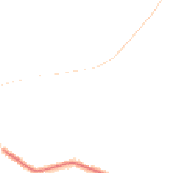 Night-time road noise heatmap for TN33 0DU