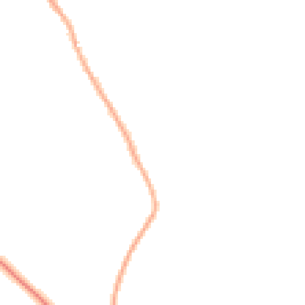 Night-time road noise heatmap for TN33 0FJ