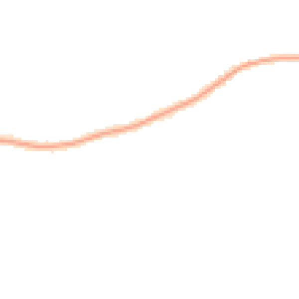 Night-time road noise heatmap for TN33 0JA