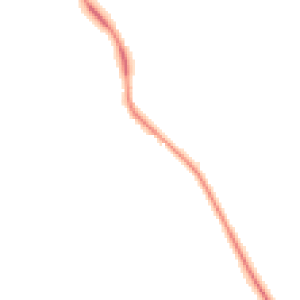 Night-time road noise heatmap for TN33 0NJ