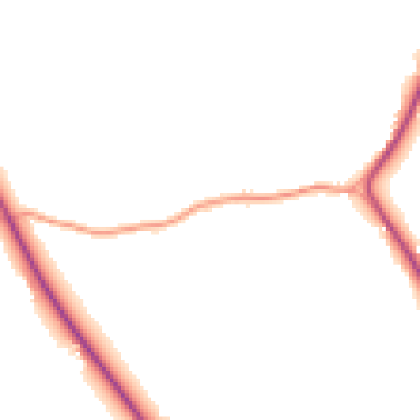 Daytime road noise heatmap for TN33 0PB