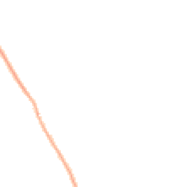 Night-time road noise heatmap for TN33 0PT