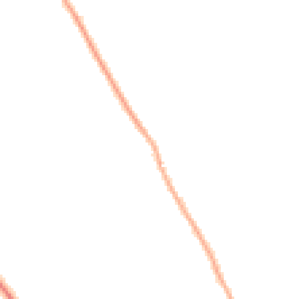 Night-time road noise heatmap for TN33 0QN