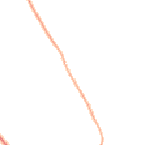 Night-time road noise heatmap for TN33 0QQ