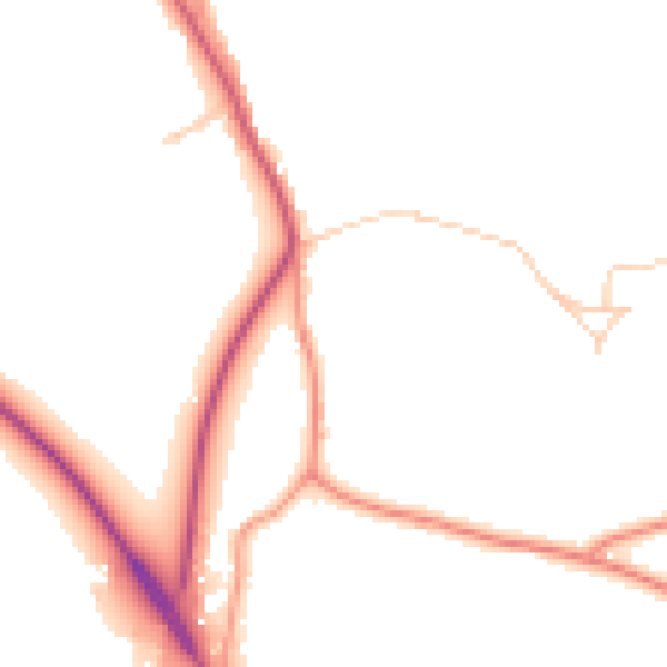 Daytime road noise heatmap for TN33 0QX