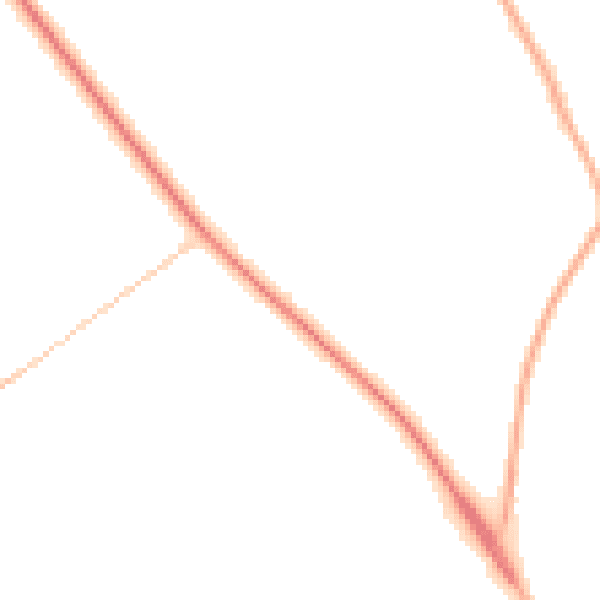 Night-time road noise heatmap for TN33 0RG