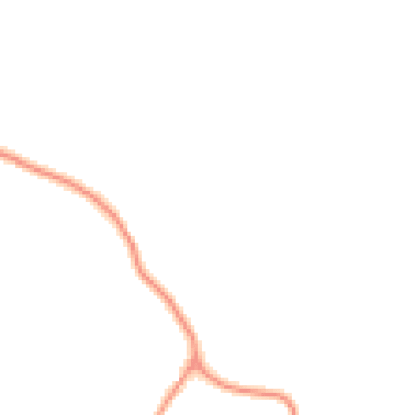 Daytime road noise heatmap for TN33 0RT