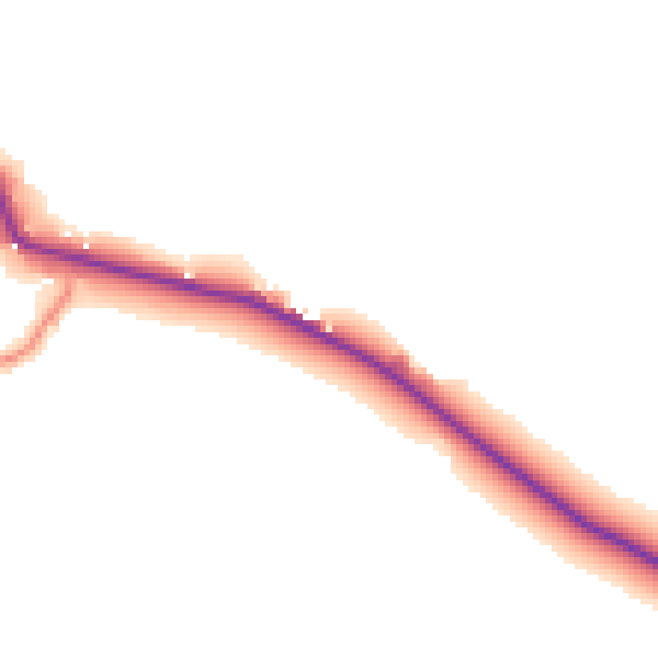 Daytime road noise heatmap for TN33 0SH